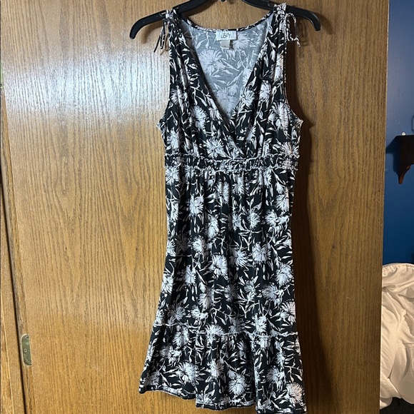 Ann Taylor Loft Medium Sundress black and white - Picture 1 of 9